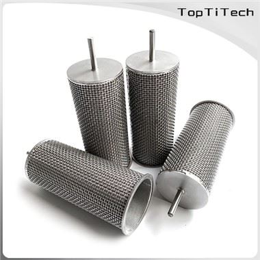 Hộp lọc lưới thép không gỉ thiêu kết