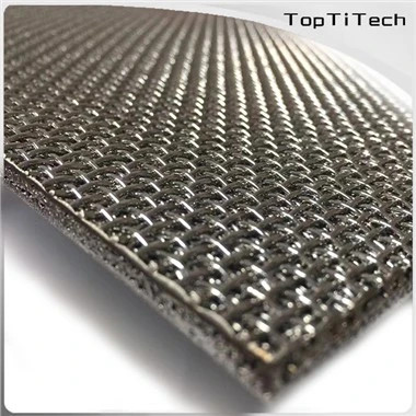 Vải lọc dây thép không gỉ thiêu kết Laminate