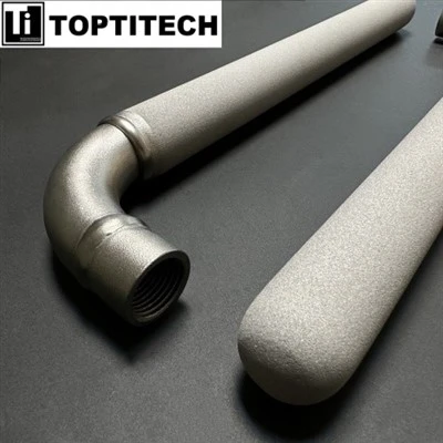 1/2 "Bộ lọc titan xốp kết nối khuỷu tay nữ